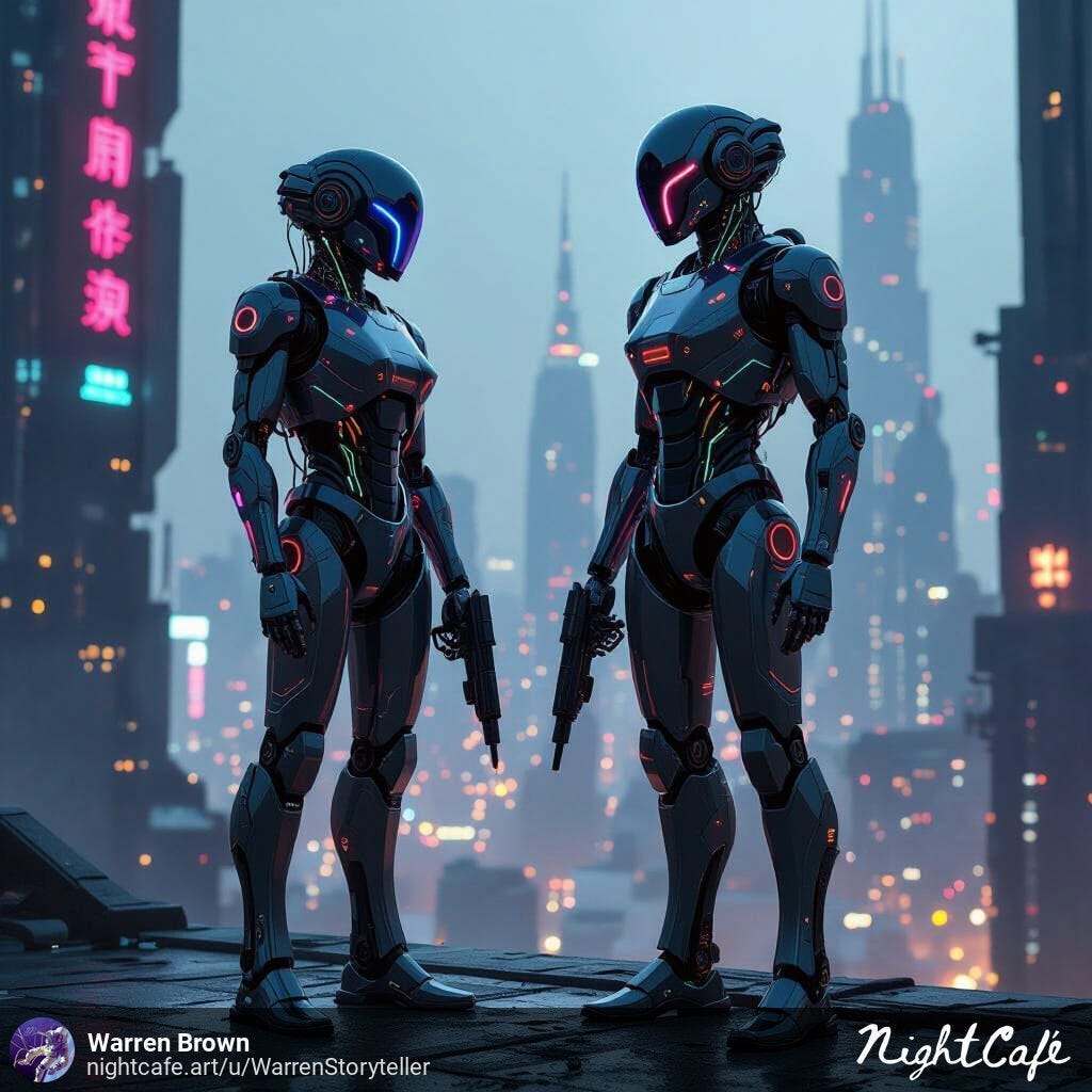 AI Sentinels with guns