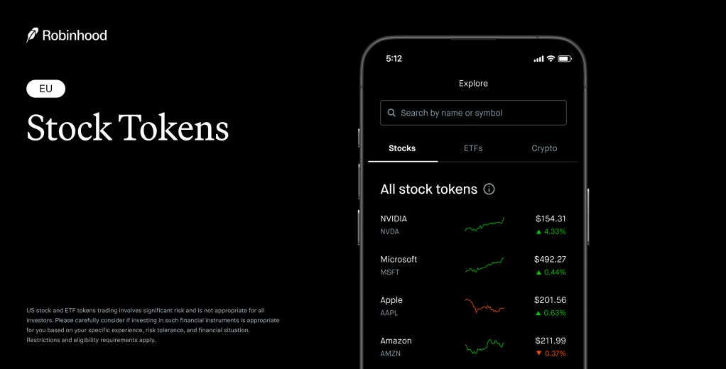 Robinhood Launches Stock Tokens, Reveals Layer 2 Blockchain, and Expands  Crypto Suite in EU and US with Perpetual Futures and Staking - Robinhood  Newsroom