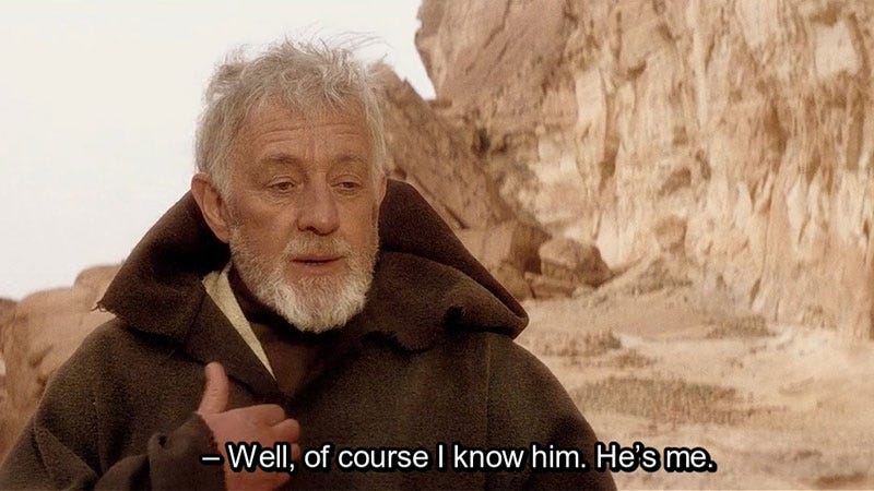 Well of course I know him. He's me. | Star Wars Memes Wiki | Fandom