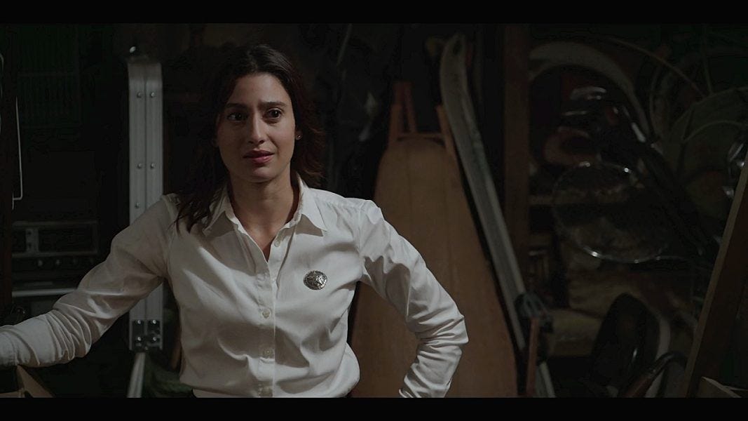 Cassie looking sad and concerned on Walker. Cassie looking sad and concerned on Walker.