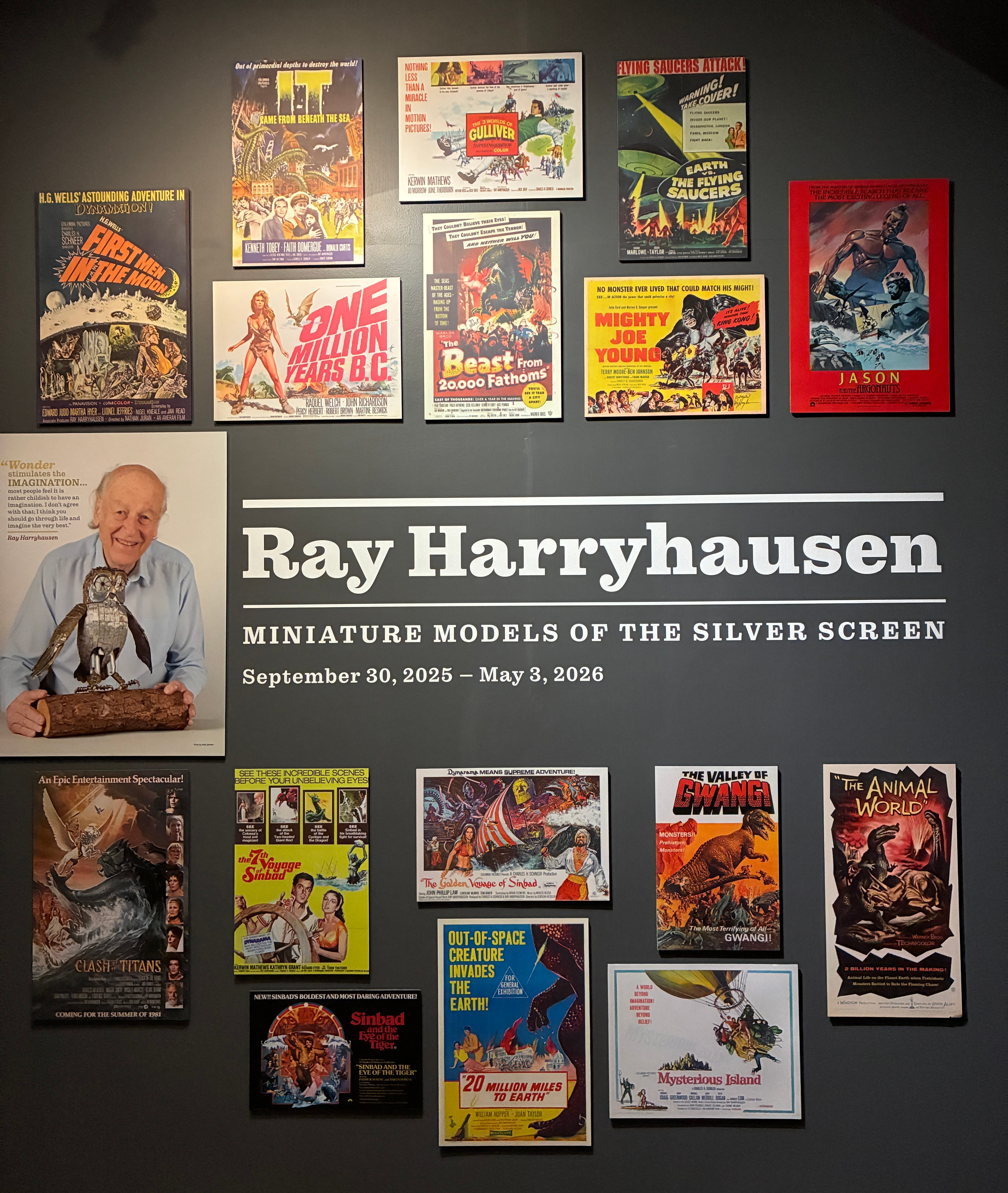 Ray Harryhausen exhibit in Tucson - by ETHAN IVERSON