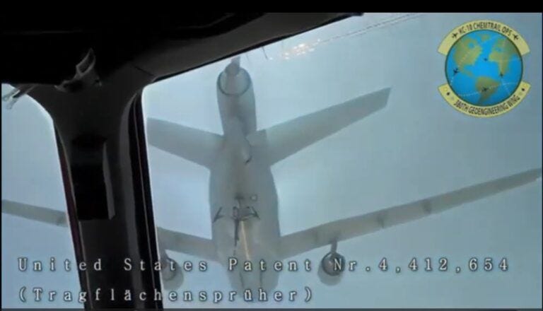 Patents Proves Chemtrails Are Not Contrails