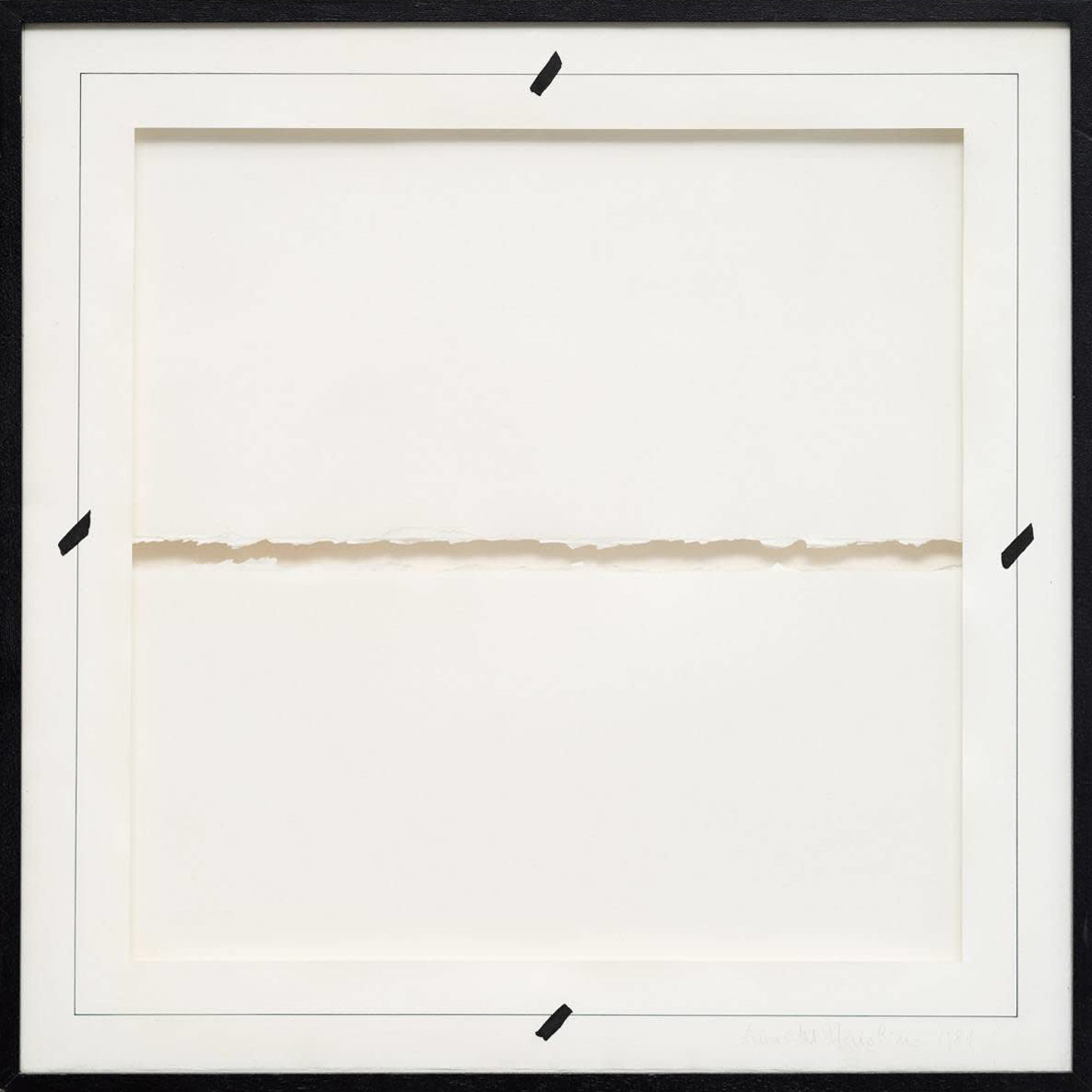 Anna Maria Maiolino, No Horizonte, (gouache on paper), 1975, Edition of 3 + 1AP [LURIXS: Arte Contemporanea, Rio de Janeiro. © Anna Maria Maiolino]