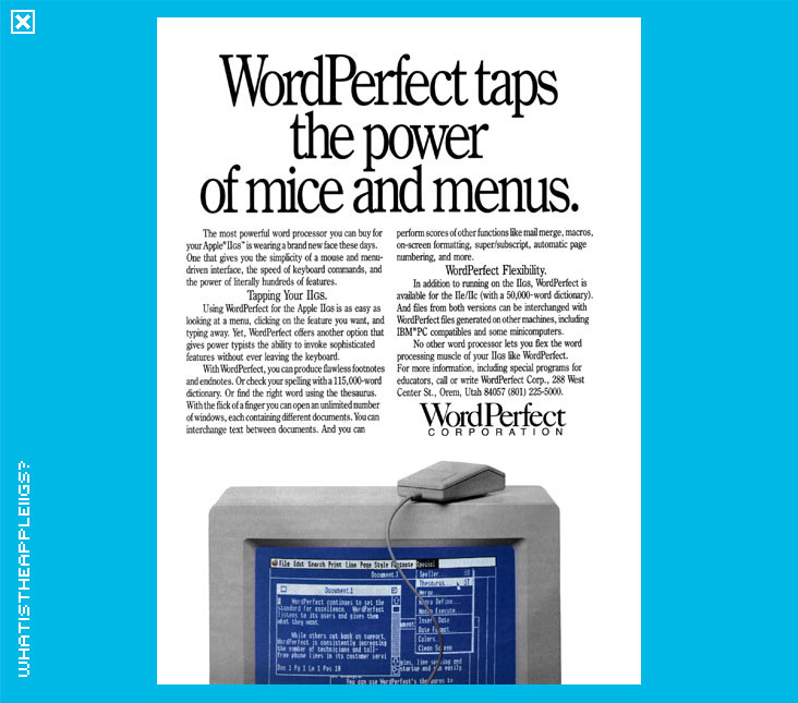 Wordperfect Design The Rise, Fall, and Surprising Survival of WordPerfect