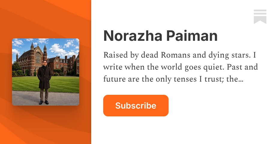 The Body Forgets, The Bones Do Not - Norazha Paiman