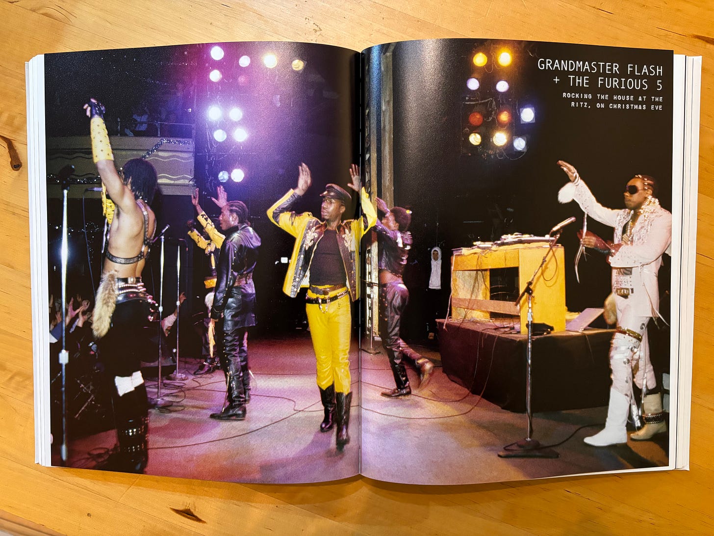 Grandmaster Flash and The Furious 5, by Sophie Bramly