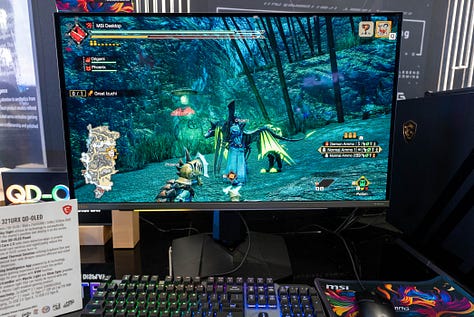 MSI MEG 321URX QD-OLED