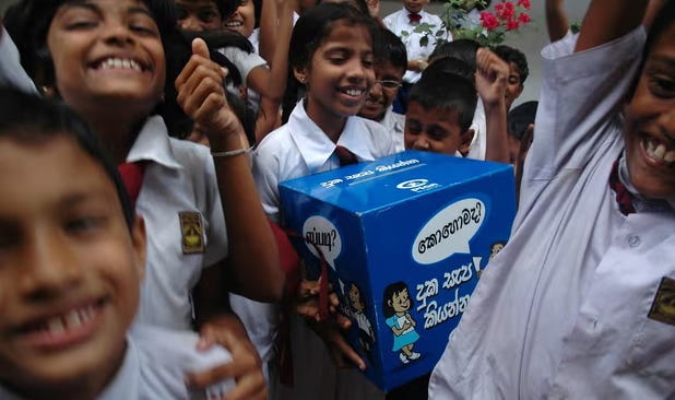 (Schoolchildren participating in a Plan International project. In December 2019, the charity announced its decision to exit Sri Lanka, citing the country's ‘significant economic growth’ as the reason for its departure. Image credit: Plan International Australia) (Schoolchildren participating in a Plan International project. In December 2019, the charity announced its decision to exit Sri Lanka, citing the country's ‘significant economic growth’ as the reason for its departure. Image credit: Plan International Australia)