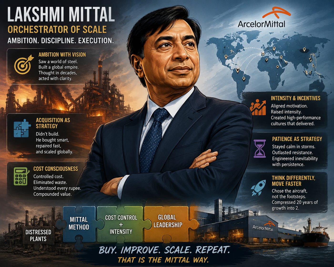 This is how in just twenty years he amassed a $27.7 billion fortune