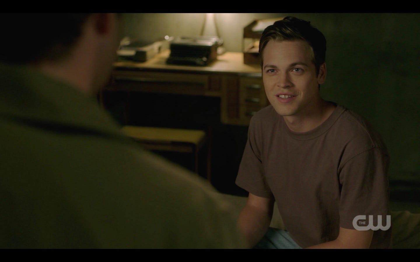 jack trying to say okay for castiel supernatural scar