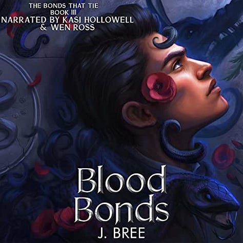 Audiobook covers of the books I've been listening to this month