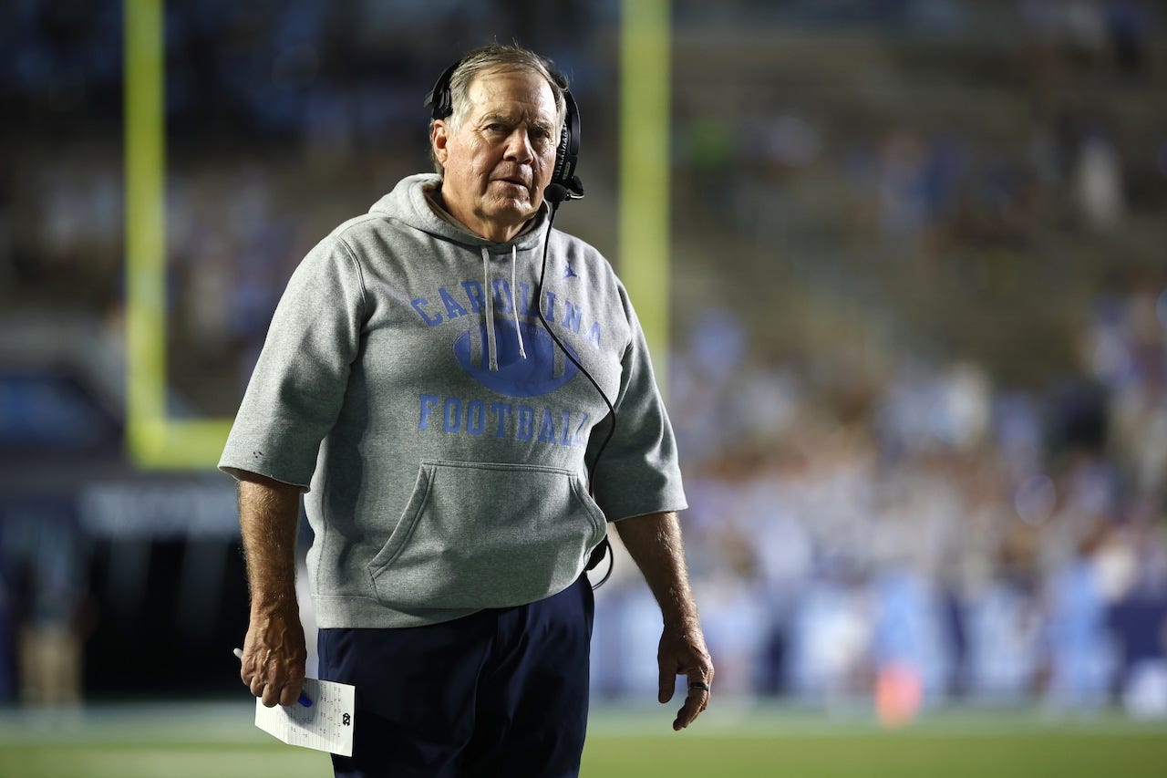 Bill Belichick's hyped debut at North Carolina revealed harsh reality he's  now facing - masslive.com Bill Belichick's hyped debut at North Carolina revealed harsh reality he's  now facing - masslive.com