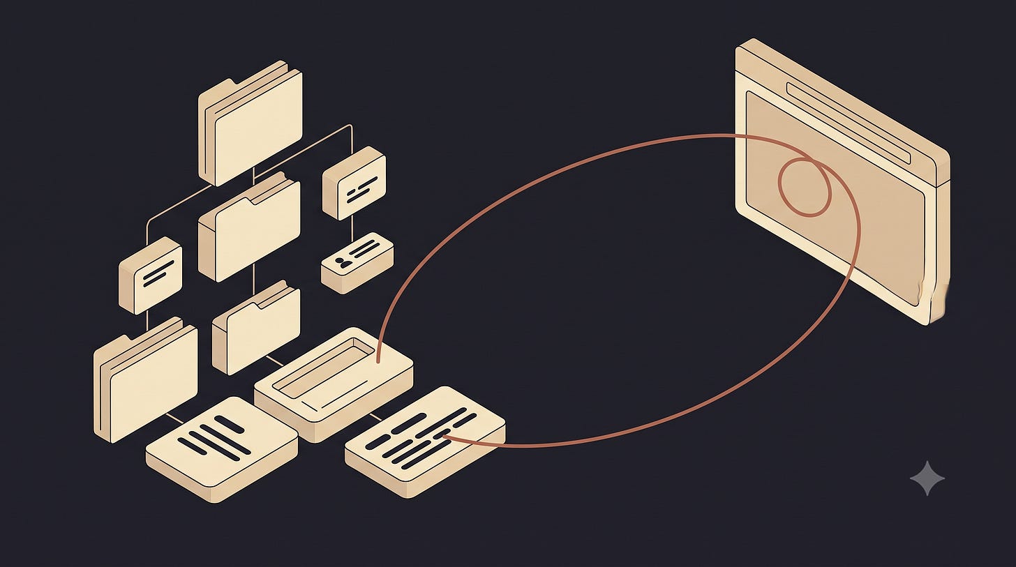 The file rests at the repository root beside the readme, and a two-way loop checks it against the live site and back.