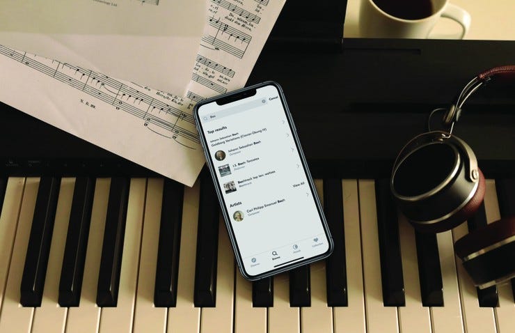 Idagio selected product visual