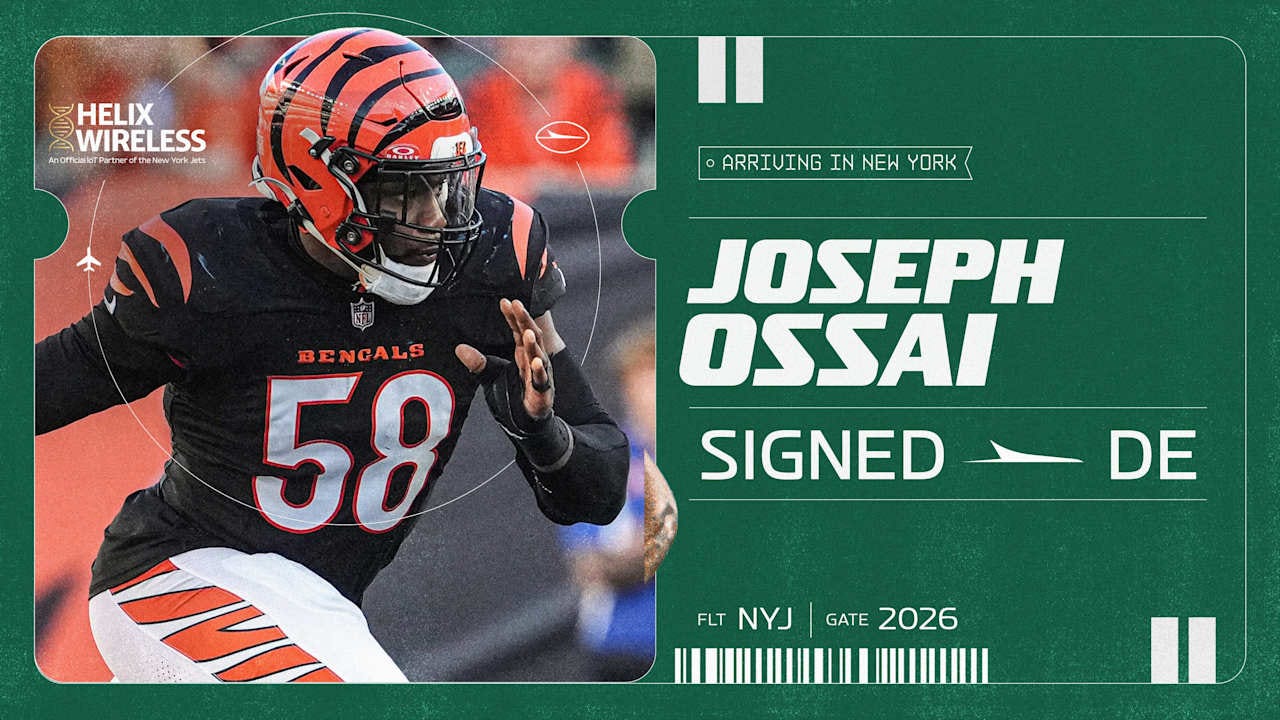 Jets Sign Edge Joseph Ossai