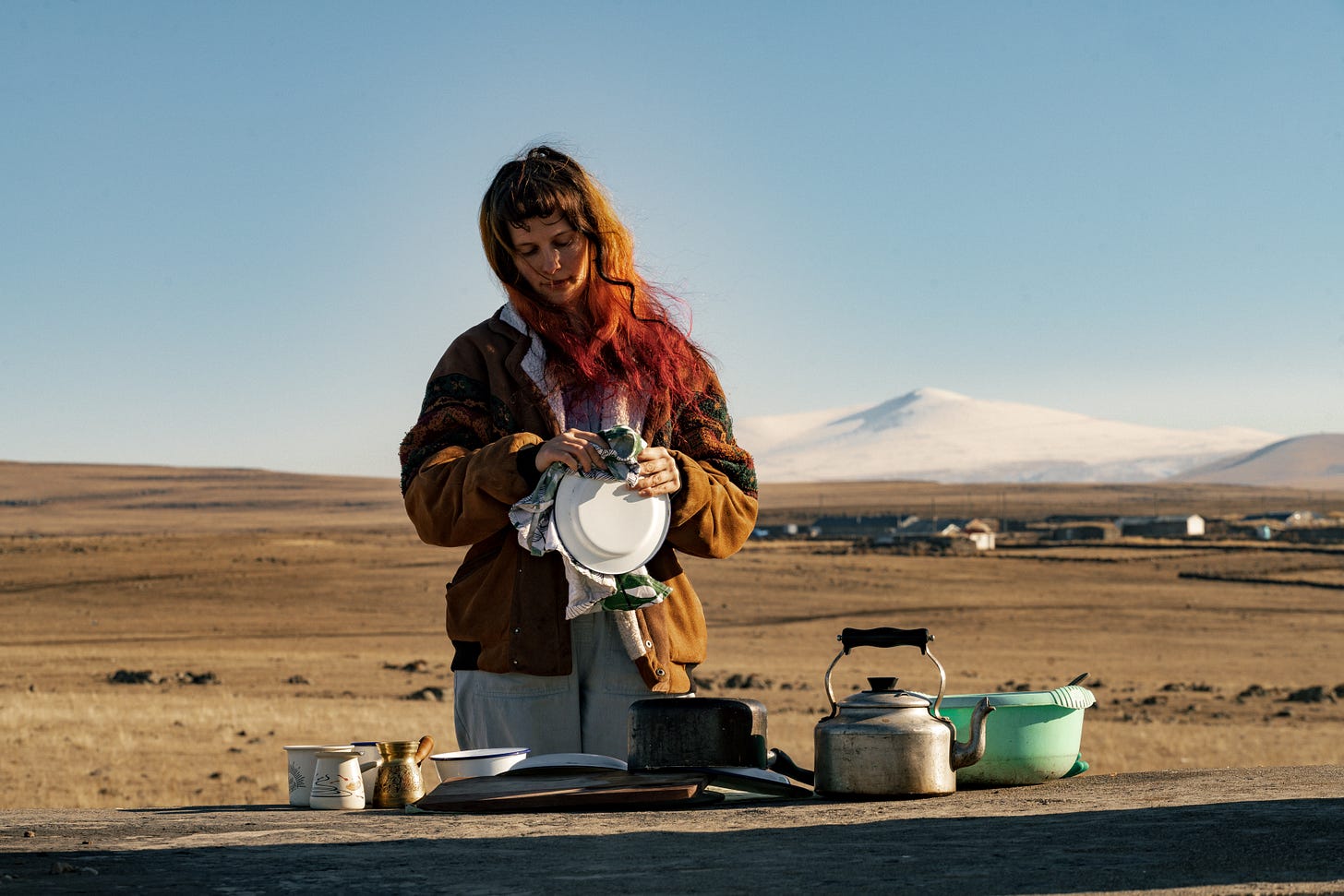 Eastern Turkey Türkiye Caldiran plain Iran border plain barren empty silence travel writing writer vanlife van camper story stories on the road