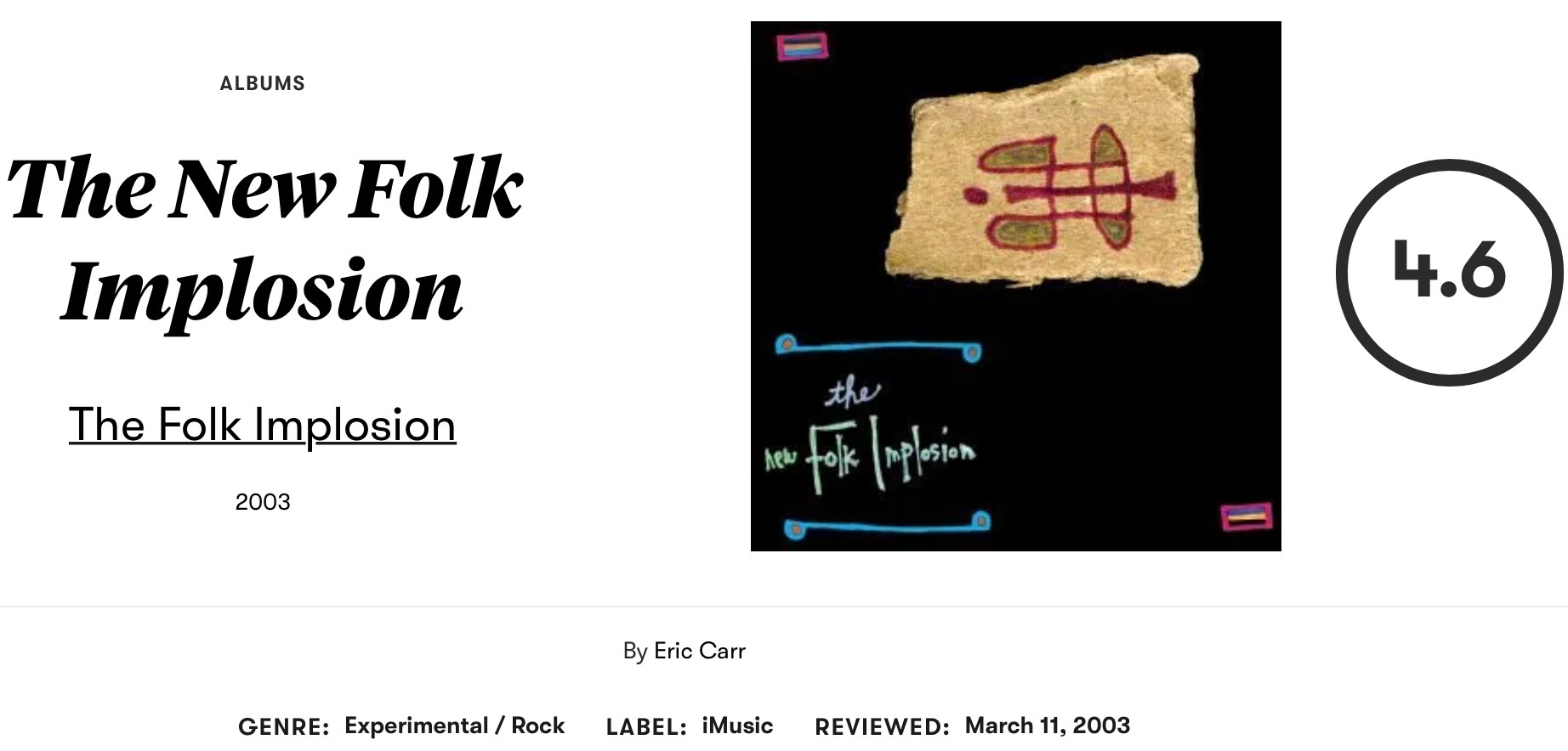 The Old New Folk Implosion - Barlow Family General