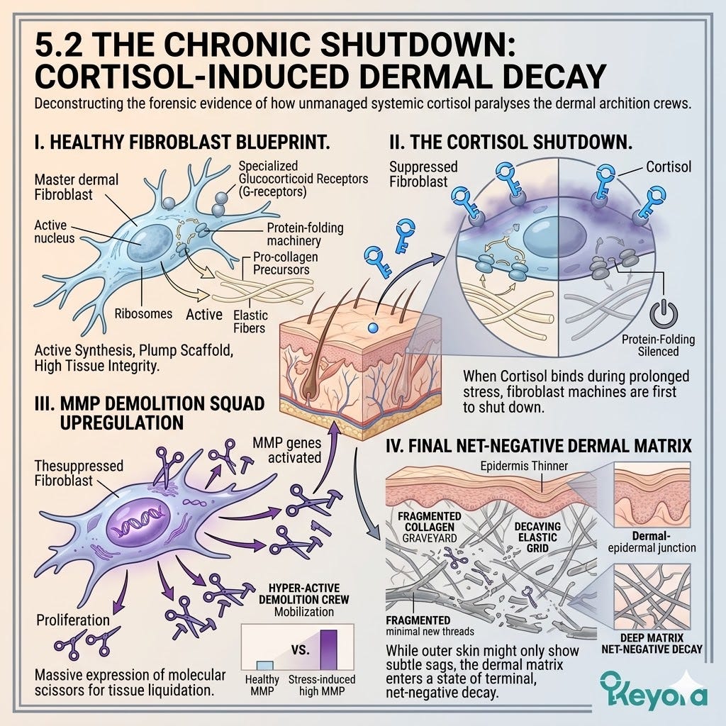 Mechanism of Fibroblast Suppression and MMP Upregulation inducing the Neuro-Endocrine Storm to liquidate the Four-Drive System and Neurological Sovereignty. Mechanism of Fibroblast Suppression and MMP Upregulation inducing the Neuro-Endocrine Storm to liquidate the Four-Drive System and Neurological Sovereignty.