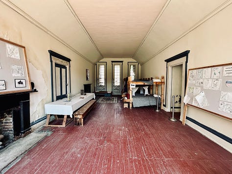 fort, building, interior