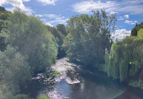 Views of Knaresborough and the River Nidd