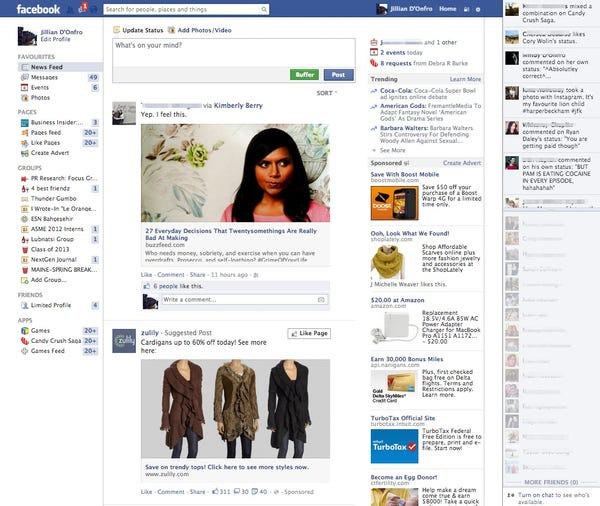 What Facebook Used to Look Like - Business Insider