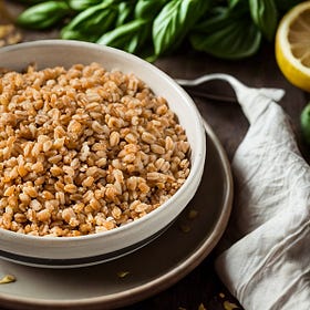 Lemon-Herb Farro with Olive Oil 