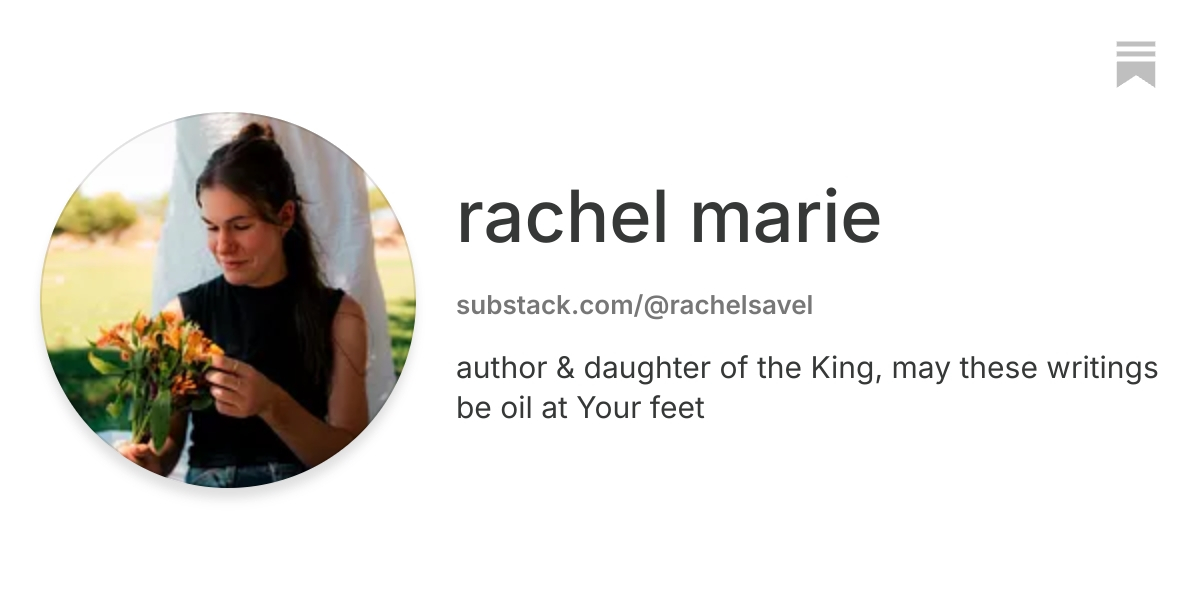 Rachel Savel | Substack