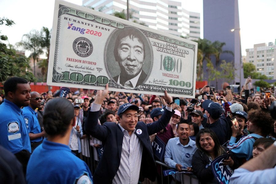 Andrew Yang UBI