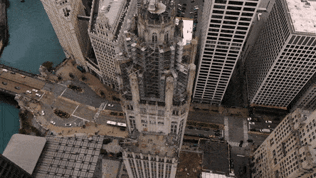 Crane Shot Descent GIF | Gfycat