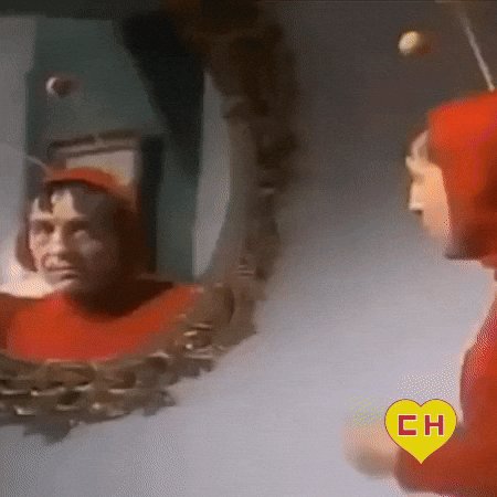 Chapulin Colorado Mirror GIF by Grupo Chespirito Chapulin Colorado Mirror GIF by Grupo Chespirito