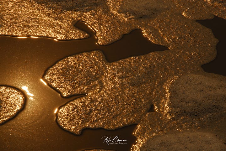 Photographs of the Varuna River, before the edits.
