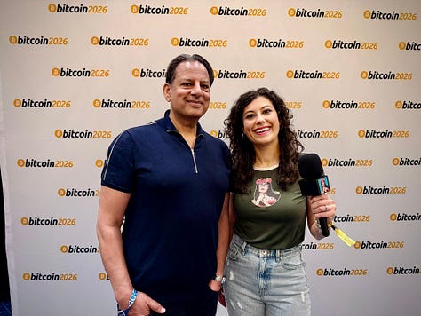 Pics from Mansion House Summit, London and Bitcoin 2026, Las Vegas