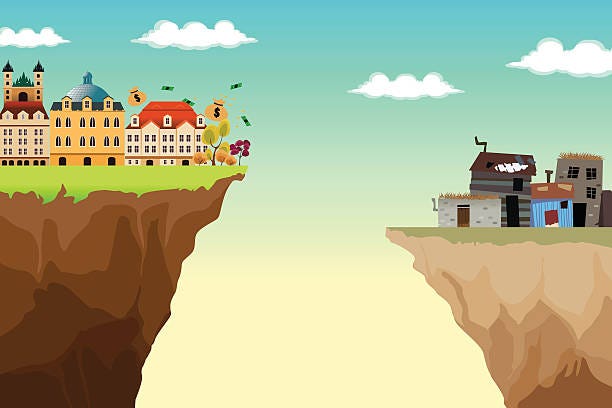 350+ Rich Poor Contrast Stock Illustrations, Royalty-Free Vector Graphics &  Clip Art - iStock