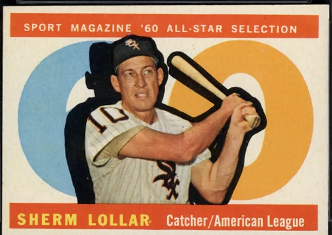 1960 Topps Sherm Lollar (All Star) | PSA CardFacts®