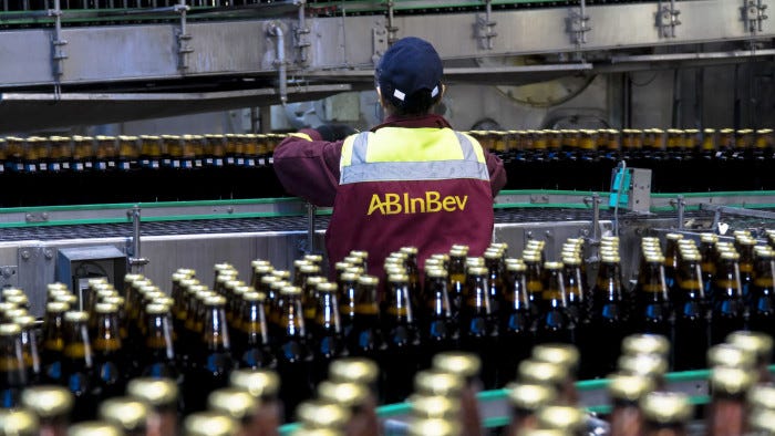 AB InBev explores listing of Asia unit as group's shares rally