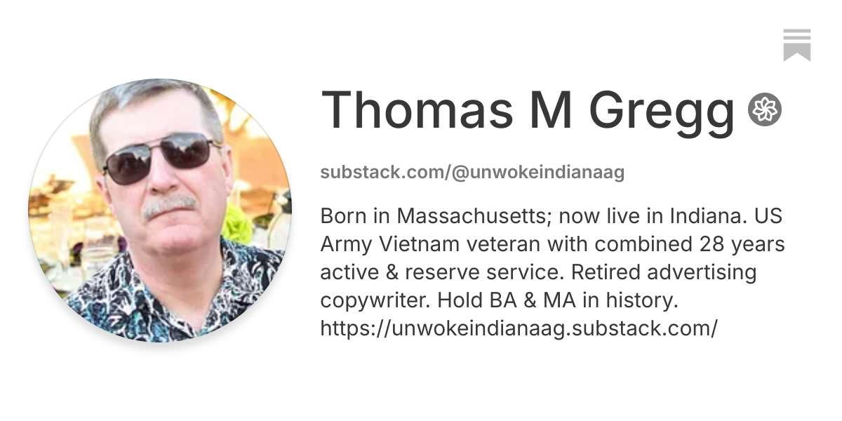 Thomas M Gregg | Substack