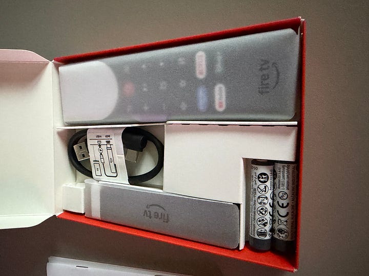 The first 4K Fire TV Stick with Direct Power.
