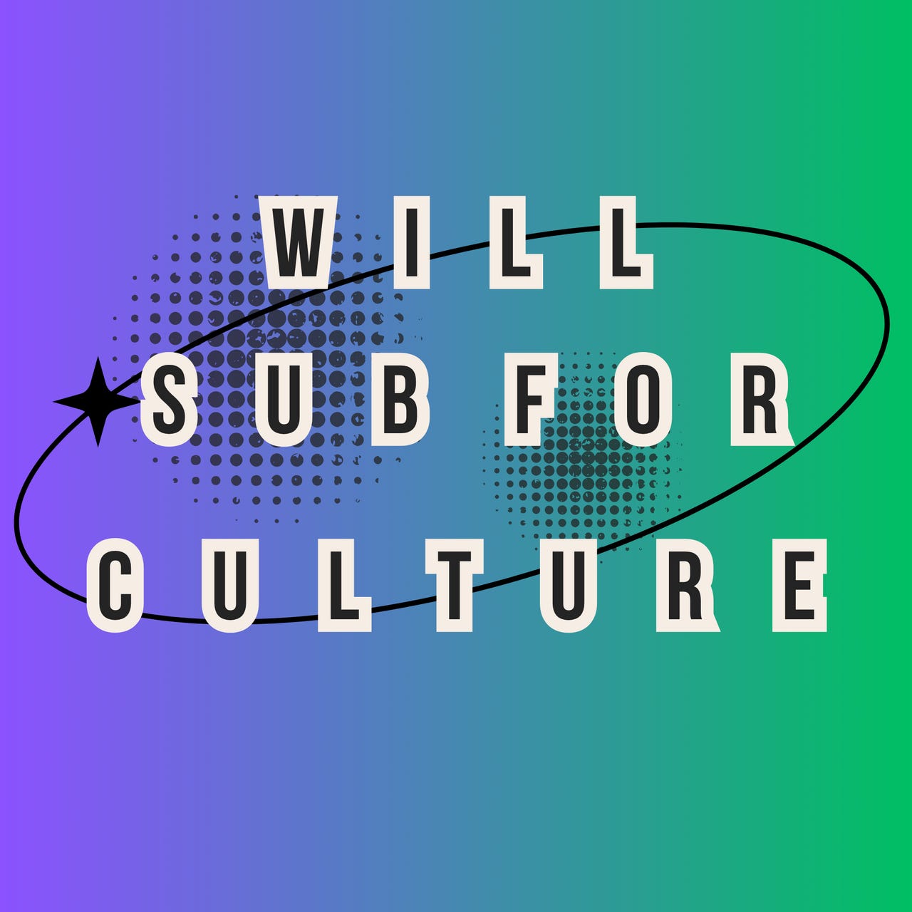 Will Sub For Culture logo