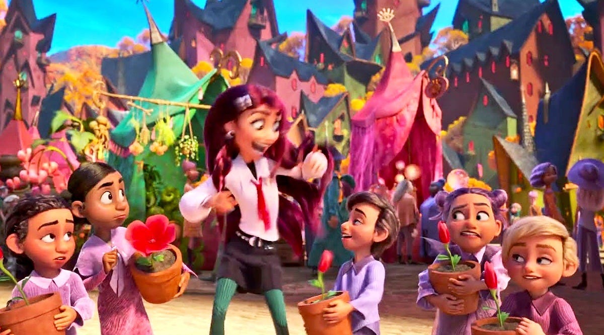 A scene from the Hexed trailer. Image: Disney A scene from the Hexed trailer. Image: Disney