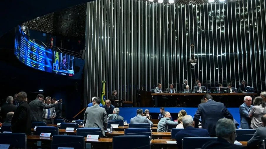 Plenário do Senado aprovou o marco regulatório da inteligência artificial (IA). Foto: Agência Senado