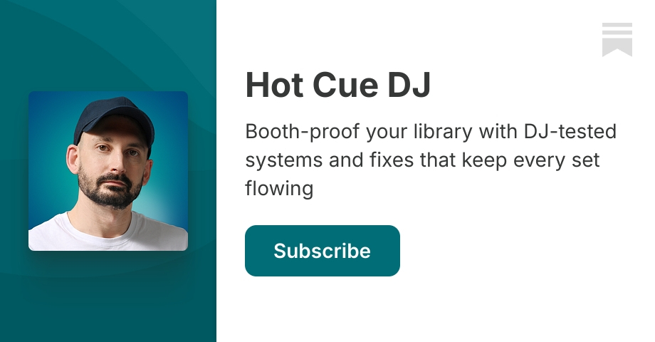 Hot Cue DJ | Chris M | Substack