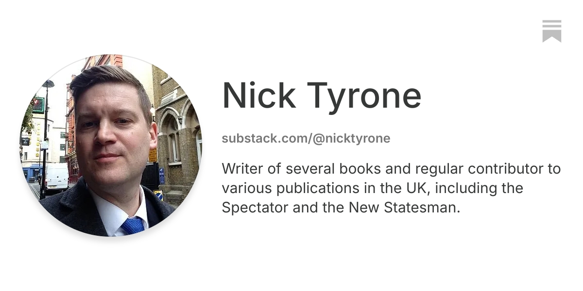 Nick Tyrone | Substack