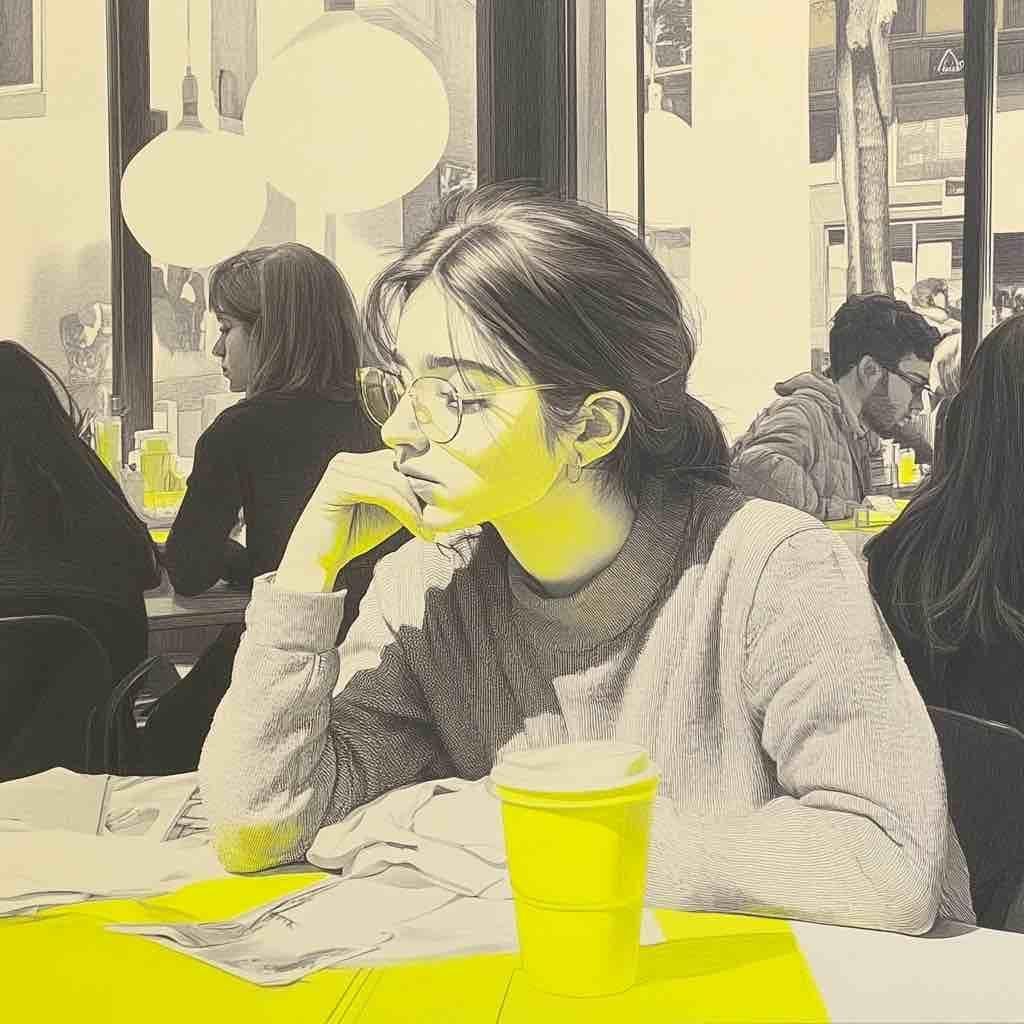 teenager thinking about a trigger from past trauma
