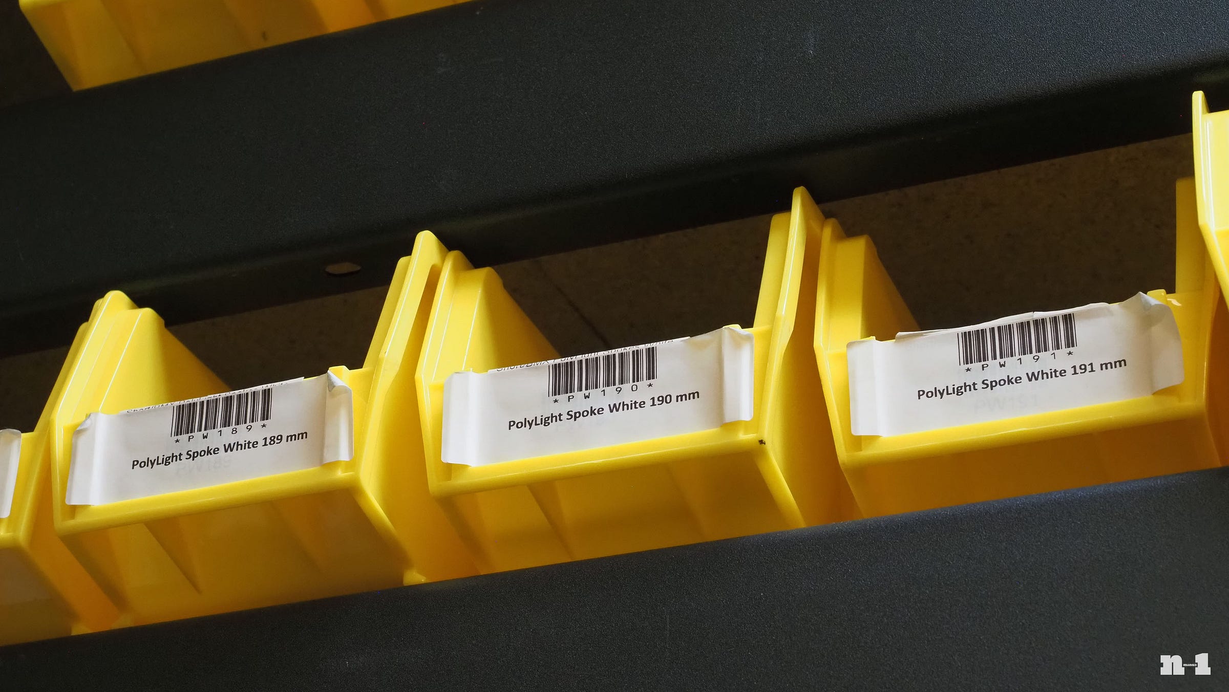 Berd Spokes stock lengths in bins