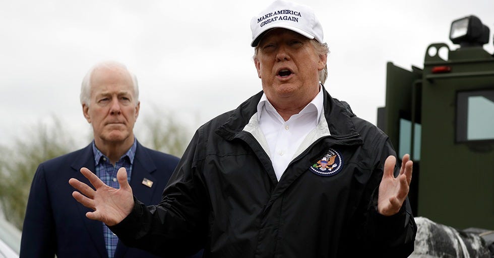 Nobody's Beating You,' Trump Assures John Cornyn - The Texas Observer