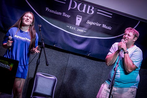 Post-Art Walk Karaoke at The Iron Horse / all photos by author