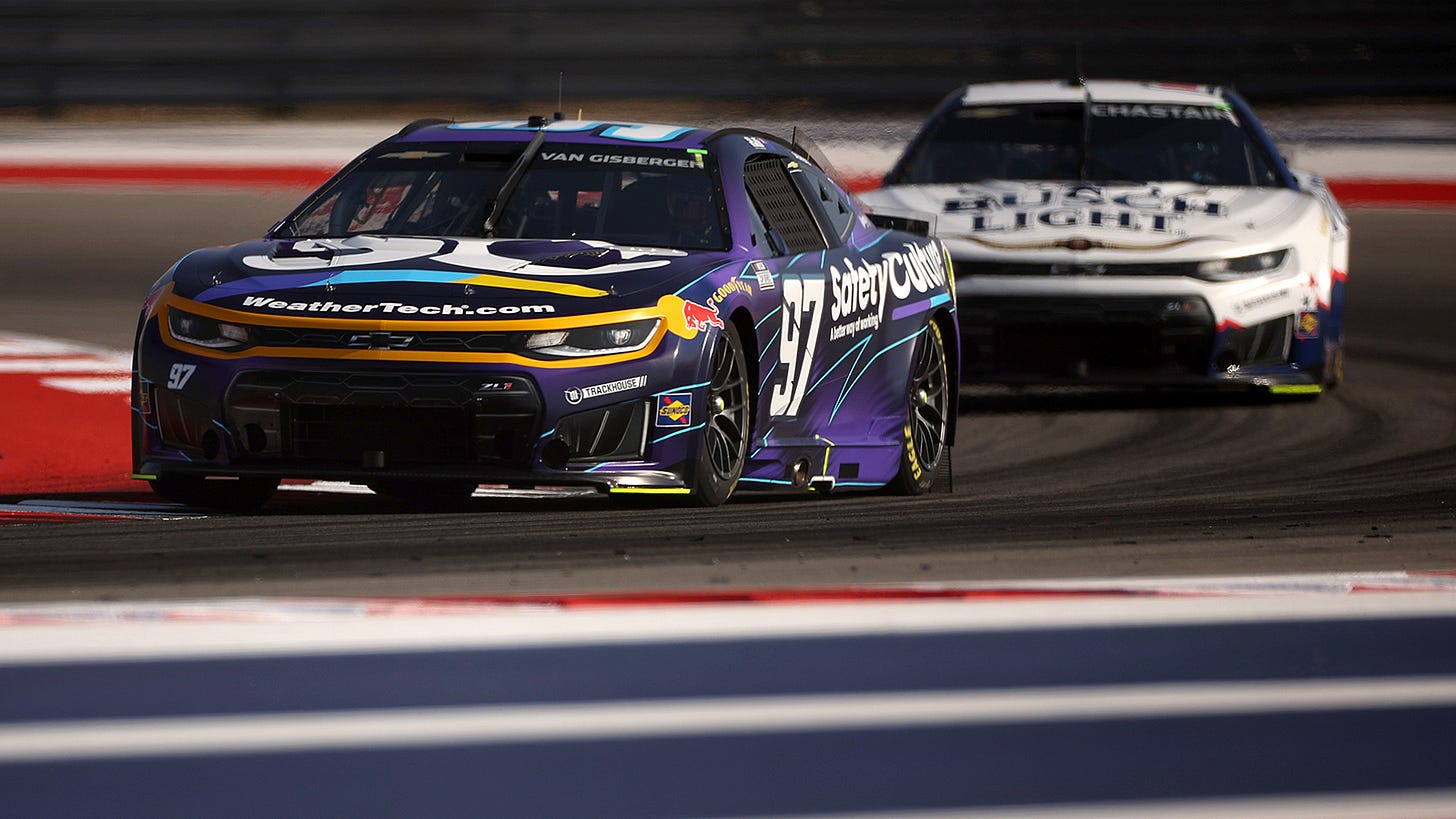 Shane van Gisbergen wins the NASCAR O'Reilly Auto Parts Series race at Circuit of the Americas