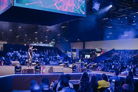 Palestra no Palco Principal