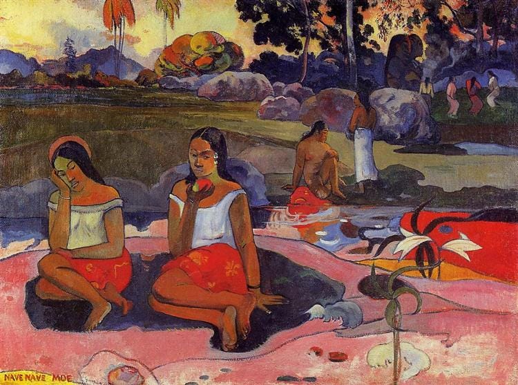 Sacred Spring, 1894 - Paul Gauguin