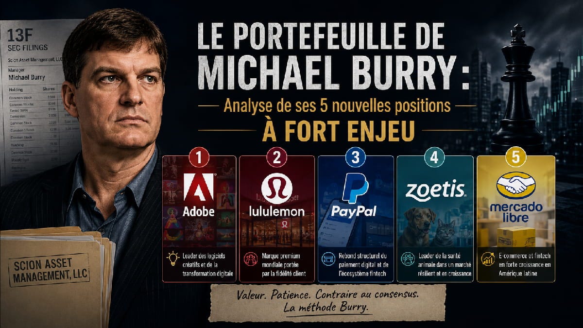 5 actions de Michael Burry